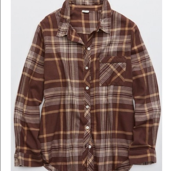 aerie Tops - Aerie Button Down Flannel